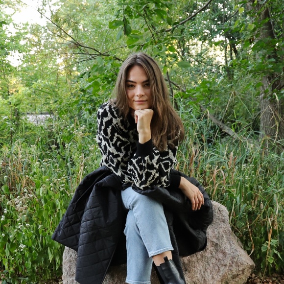 NWT Part Two Cilke Pullover - Picture 2 of 8